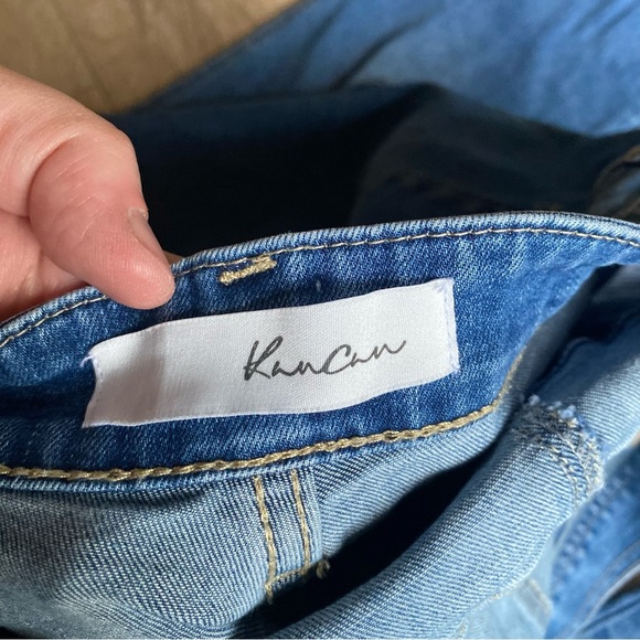 KanCan Estilo jean overalls open back 1X denim bib overalls - Picture 11 of 16